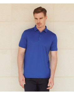 H-H460-Mens Slim Fit Stretch Polo Shirt + Wicking Finish 2